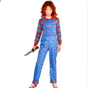 Chucky Child’s Play Costume 3 Pieces - Unisex Kids Size 12 - 14.